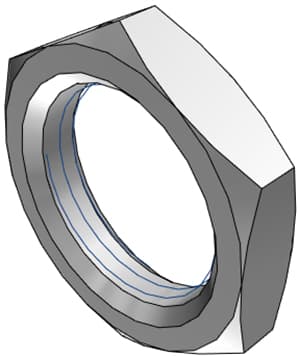 Nut, Thumb Latch - PMC/MC Series to, Stainless Steel,
