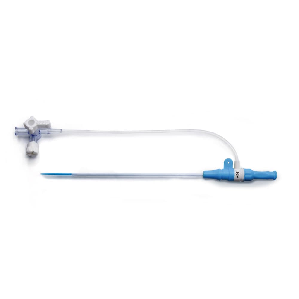 Femoral Introducer, Arterial F8 x 11cm (4.3"), For Guidewires Size .038", with Dilatator