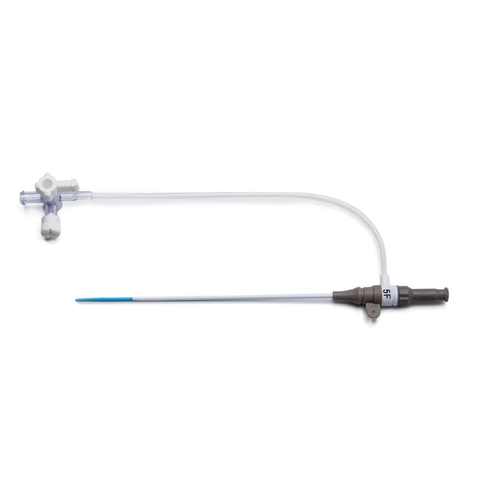 Radial/Transradial Hydrophilic Introducer, Arterial F5 x 11cm (4.3"), For Guidewires Size .025", with Dilatator
