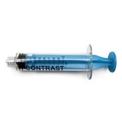 10 ml, Blue, PC (Polycarbonate), Male Luer Lock, Contrast