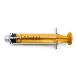 10 ml, Yellow, PC (Polycarbonate), Male Luer Lock