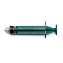 10 ml, Dark Green, PC (Polycarbonate), Male Luer Lock