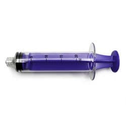 20 ml, Purple, PC (Polycarbonate), Male Luer Lock