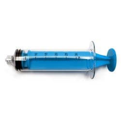 30 ml, Blue, PC (Polycarbonate), Male Luer Lock