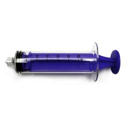 30 ml, Purple, PC (Polycarbonate), Male Luer Lock