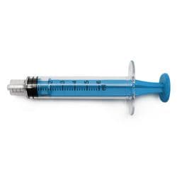 6 ml, Blue, PC (Polycarbonate), Male Luer Lock