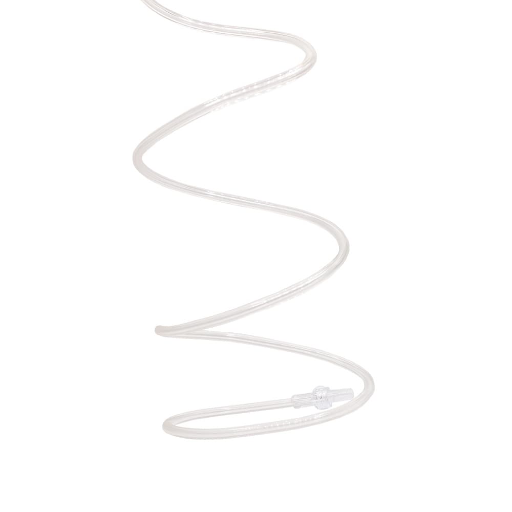 High Pressure Line, 150cm, PVC DEHP free, 1200 psi (83 bar), MLL/MLL, with caps, bns