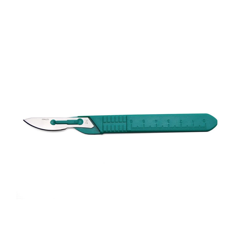 Long Handle, Green, ABS/Stainless Steel