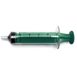 20 ml, Dark Green, PC (Polycarbonate), Male Luer Slip