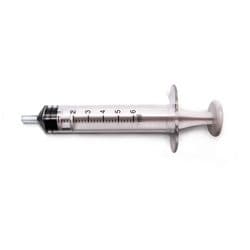 6 ml, White, PC (Polycarbonate), Male Luer Slip