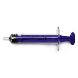 6 ml, Purple, Tritan (Copolyester) - BPA free, Male Luer Slip