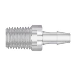 Straight, Male NPT Thread 1/16"-27 to Tube Connection 3,2 mm(1/8")