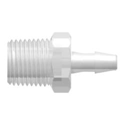 Straight, Male NPT Thread 1/8"-27 to Tube Connection 3,2 mm(1/8")