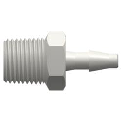 Straight, Male NPT Thread 1/8"-27 to Tube Connection 3,2 mm(1/8")