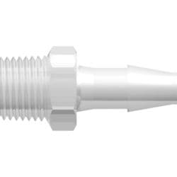 Straight, Male NPT Thread 1/8"-27 to Tube Connection 4,8 mm (3/16")