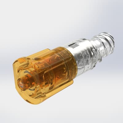 Luer-aktiviertes Ventil, OLAV™ Luer-aktiviertes Ventil - FLL/MLL, PSU (Polysulfone) Transparent