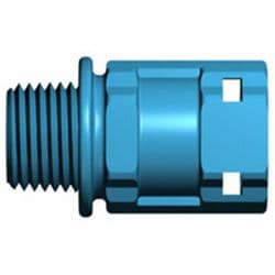 Female Quarter Turn - Collection 4 to  1/8" Male NPT Thread , Straight, PA (Polyamide), Shut-Off