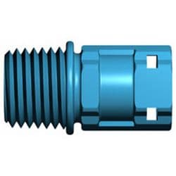 Female Quarter Turn - Collection 4 to  1/4" Male NPT Thread , Straight, PA (Polyamide), Shut-Off