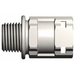 Female Quarter Turn - Collection 4 to  1/8" Male NPT Thread , Straight, PA (Polyamide), Triggering Open-Flow