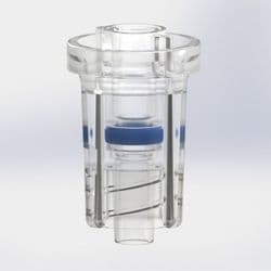 Male Rotating Adaptor to Tube Connection 3,7mm (.146"), Straight, PC (Polycarbonate), 