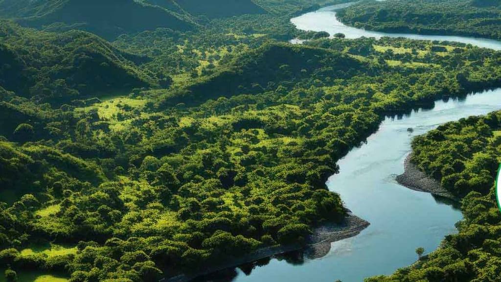 landscape with river