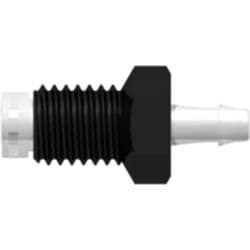 Straight, Male UNF Thread Rotating Adaptor 1/4"-28 to Tube Connection 4,8 mm (3/16")