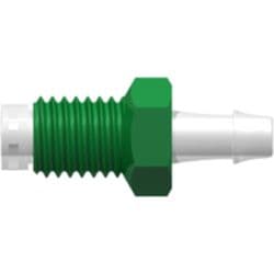 Straight, Male UNF Thread Rotating Adaptor 1/4"-28 to Tube Connection 3,2 mm(1/8")