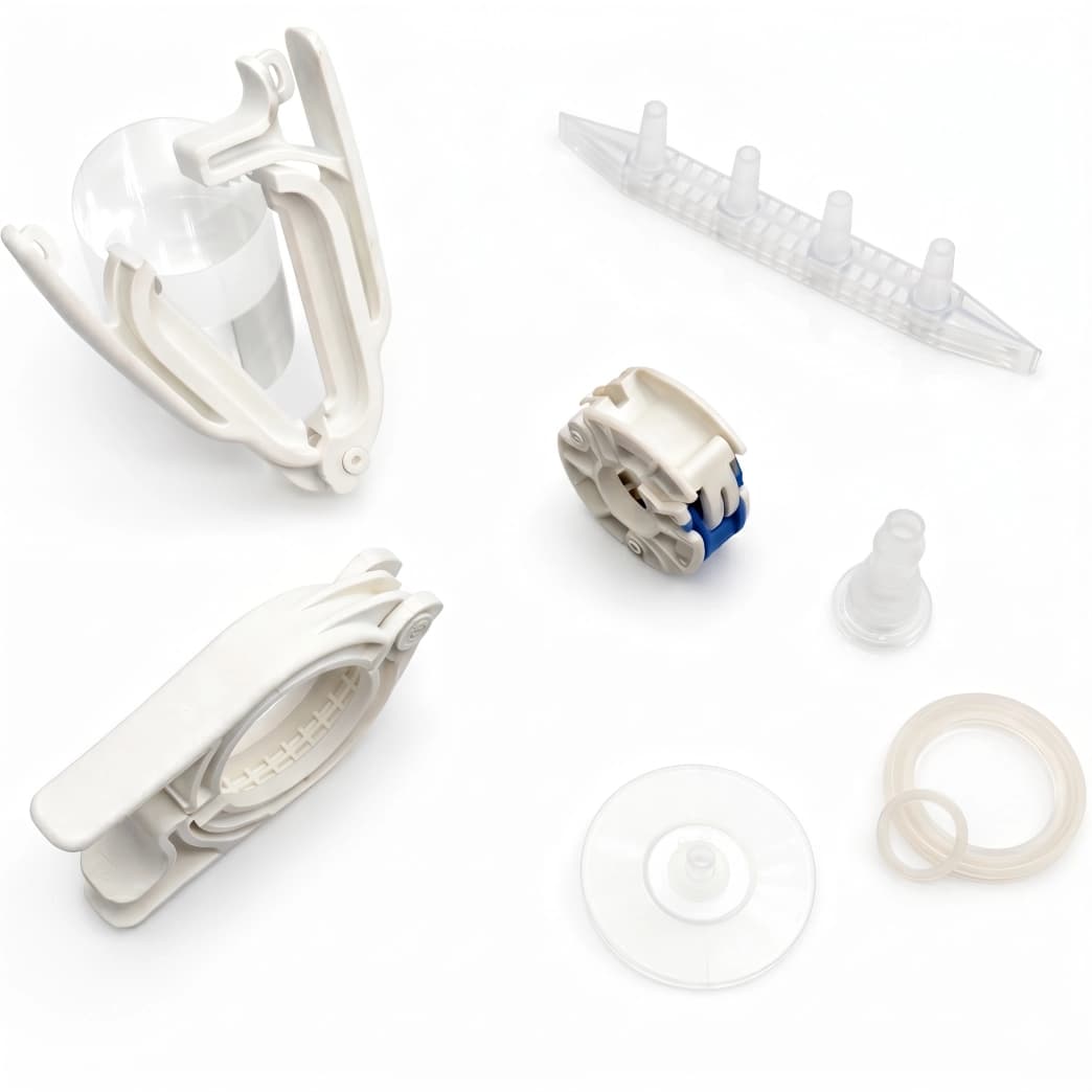 Mednet biopharma single-use components — Tri Clamps, pinch clamps and O-rings for sterile bioprocess assemblies