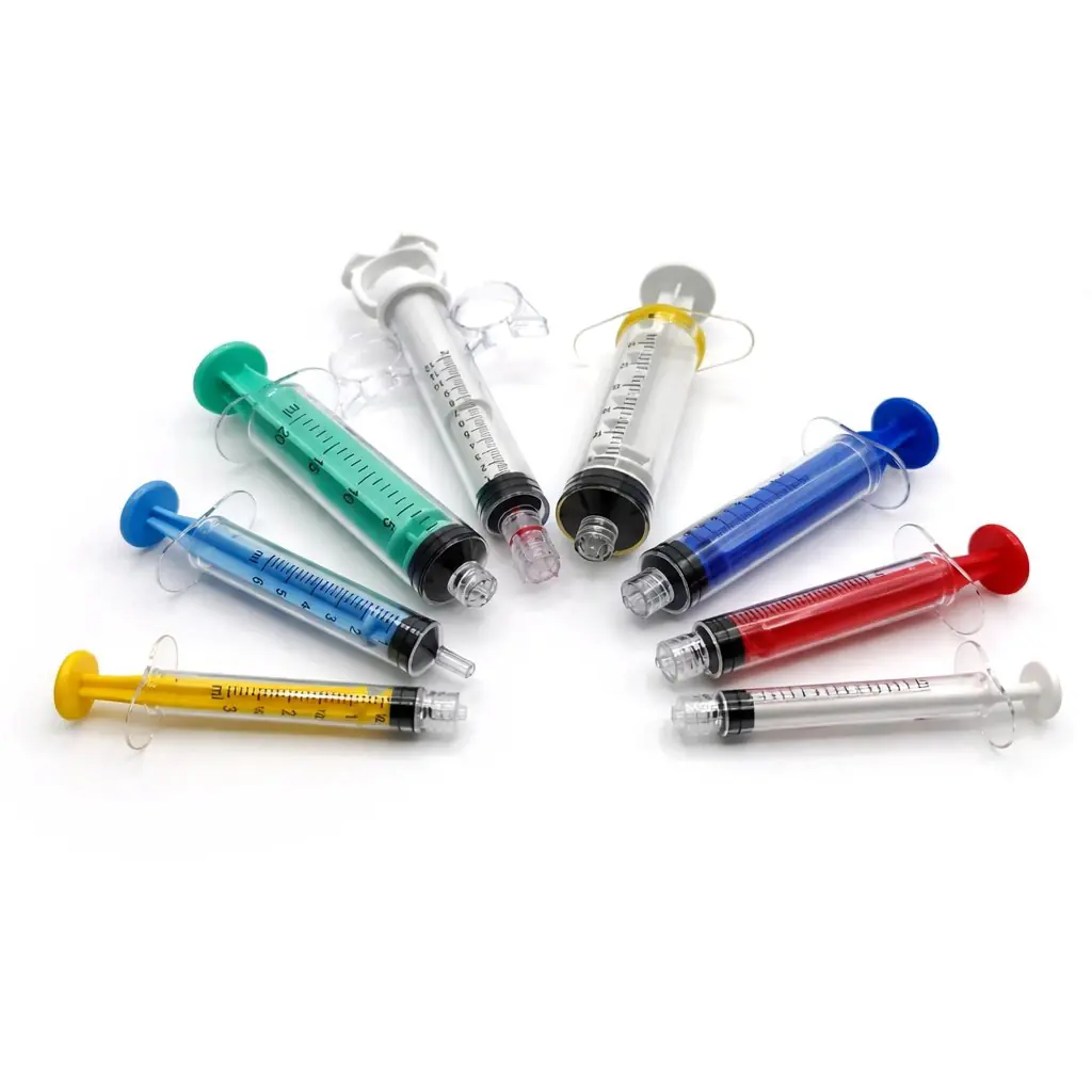 Mednet specialty syringes — angiography, vacuum, control, indeflation and ISO 26825 colour-coded