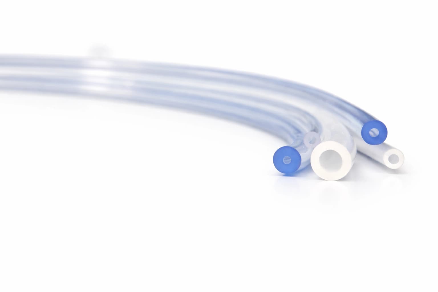 Mednet platinum-cured medical silicone tubing for IV, peristaltic and biopharma applications, USP Class VI