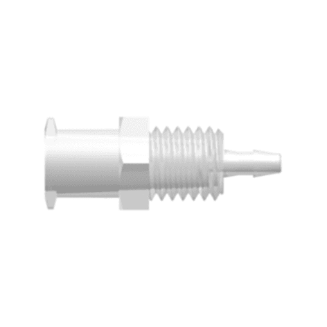 Schalttafelmontage, Luer Weiblich - Ansatz zu Classic Series Schlauchtülle 1,6mm (1/16") ID, PP (Polypropylene) - Tierfrei Natur