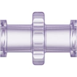 Female Luer Thread to Female Luer Thread , Straight, PC (Polycarbonate) - Radiostable, Clear