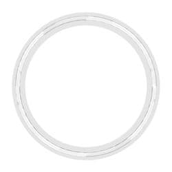 Gasket for 3" Flange Sanitary Fittings, 3" ,Silicone - Platinum Cured, Natural