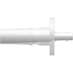 Male Rotating Adaptor to Tube Connection 1,6mm (1/16"), Straight, PP (Polypropylene) - Animal Free, Natural