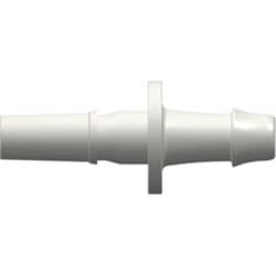 Male Rotating Adaptor to Tube Connection 4,0mm (5/32"), Straight, PA (Polyamide), White