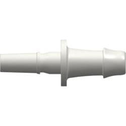 Male Rotating Adaptor to Tube Connection 4,8mm (3/16"), Straight, PA (Polyamide), White