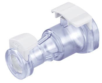 Straight, Thumb Latch - MPC Female to Thumb Latch - MPX Female, PC (Polycarbonate) Purple Tint, Plastic Latch