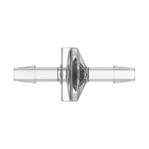 4,8mm (3/16") to 4,8mm (3/16"), PC (Polycarbonate) Clear,