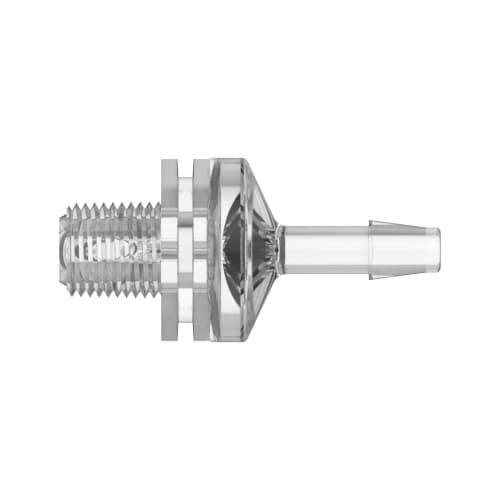 1/8"-27 to 4,8mm (3/16"), PC (Polycarbonate) Clear,