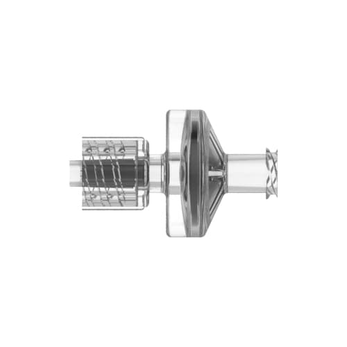 Luer Female - Thread to Luer Male - Lock, PC (Polycarbonate) Clear,