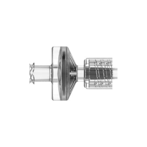 Luer Male - Lock to Luer Female - Thread, PC (Polycarbonate) Clear,