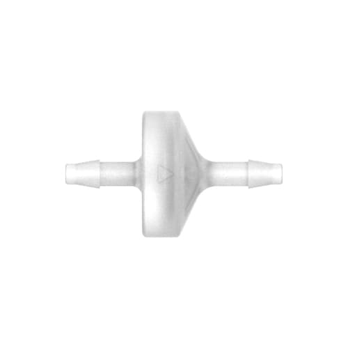 3,2mm (1/8") to 3,2mm (1/8"), Kynar PVDF Natural,