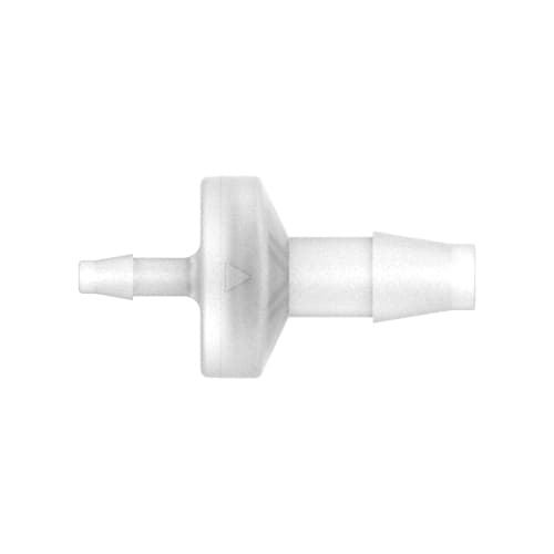 3,2mm (1/8") to 6,4mm (1/4"), Kynar PVDF Natural,