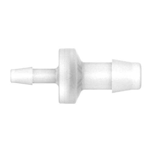 4,8mm (3/16") to 9,5mm (3/8"), Kynar PVDF Natural,