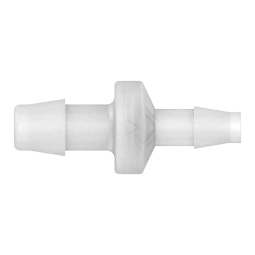 9,5mm (3/8") to 6,4mm (1/4"), Kynar PVDF Natural,