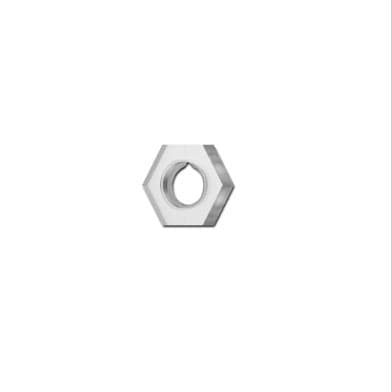 Nut, UNF 1/4"-28 to, PA (Polyamide) Natural,