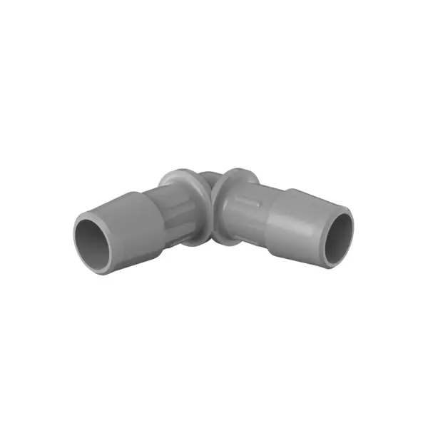 Ellbogen-Verbinder für 1/2" (12.7mm) ID Schlauch, Edelstahl, bns
