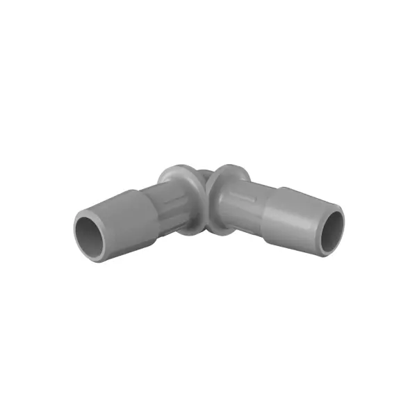 Ellbogen-Verbinder für 3/8" (9.5mm) ID Schlauch, Edelstahl, bns