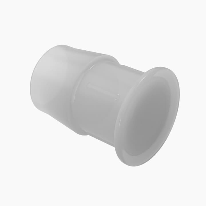 Verschlussstopfen mit Barb für 3/4" (19.0 mm) ID Schlauch, PVDF natur, bns