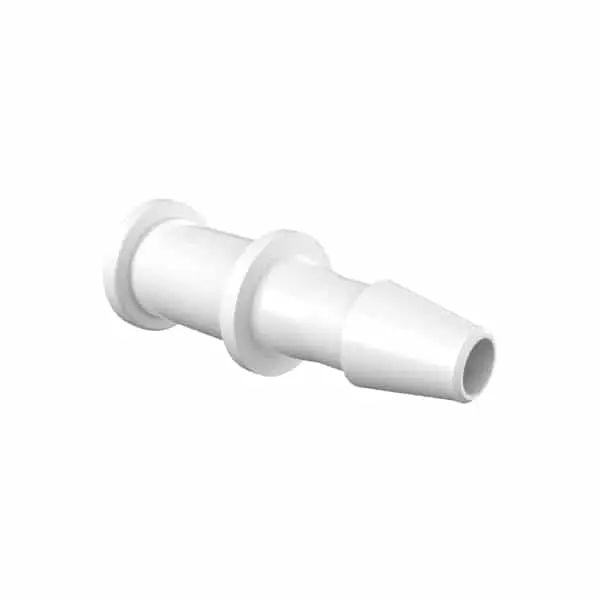 Nat. Kynar 740 Plug 1/8" Barb in clean room
